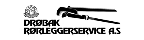 Drøbak rørlegger service logo